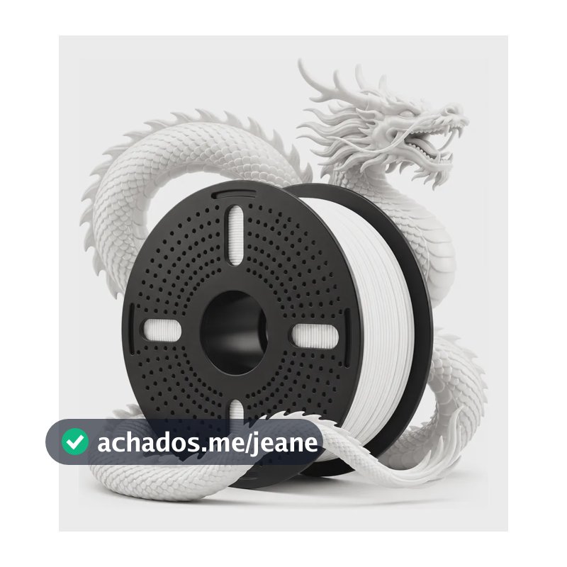 Filamentos Impressora 3d Print Pulse 1 Kg Pet G 1.75mm Cores Branco