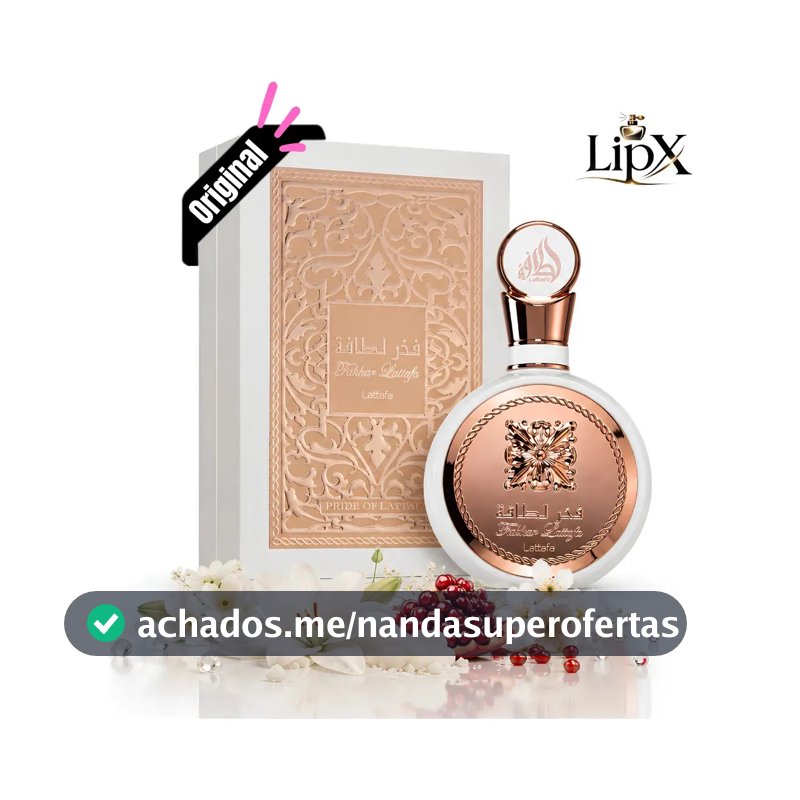 Perfume Árabe Feminino Fakhar Rose Lattafa Edp 100ml