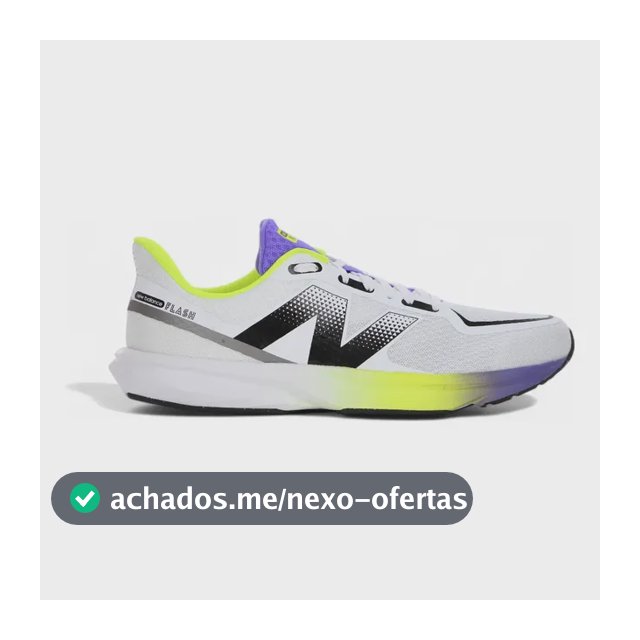 Tênis New Balance Flash V7 Masculino Preto Treino