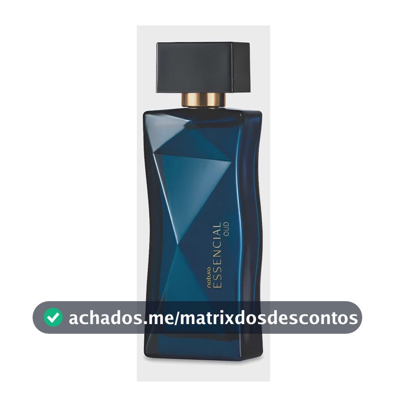 Essencial Oud Feminino Natura Deo Parfum Perfume Original 100ml