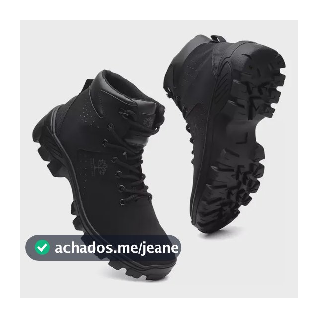 Bota Coturno Adventure Masculino Solado Tratorado