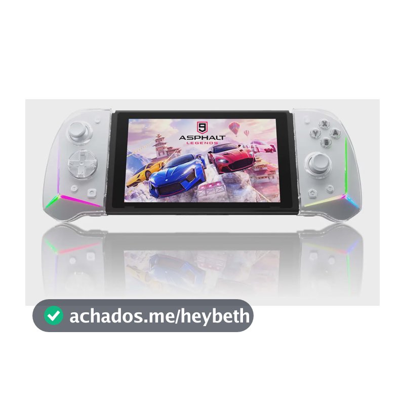 Joy-Con sem Fio EasySMX S15 para Nintendo Switch OLED, com Joysticks Hall e Botões Programáveis