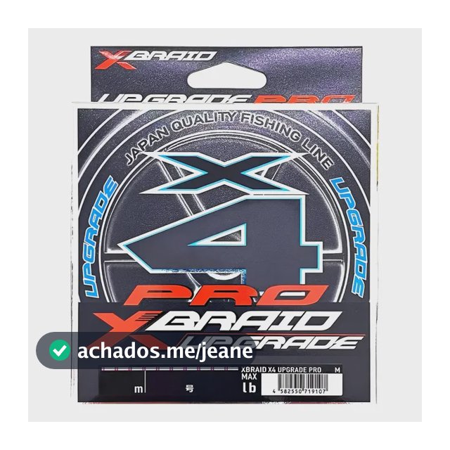 Linha Multifilamento Ygk 4x X-braid Upgrade 4 Fios 300m