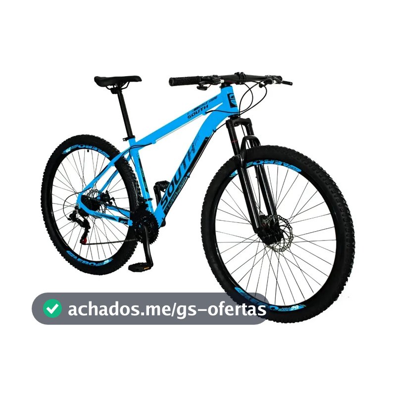 Bicicleta Unissex Legend Quadro 19 Aro 29 Mtb 21 Vel Southbike Azul