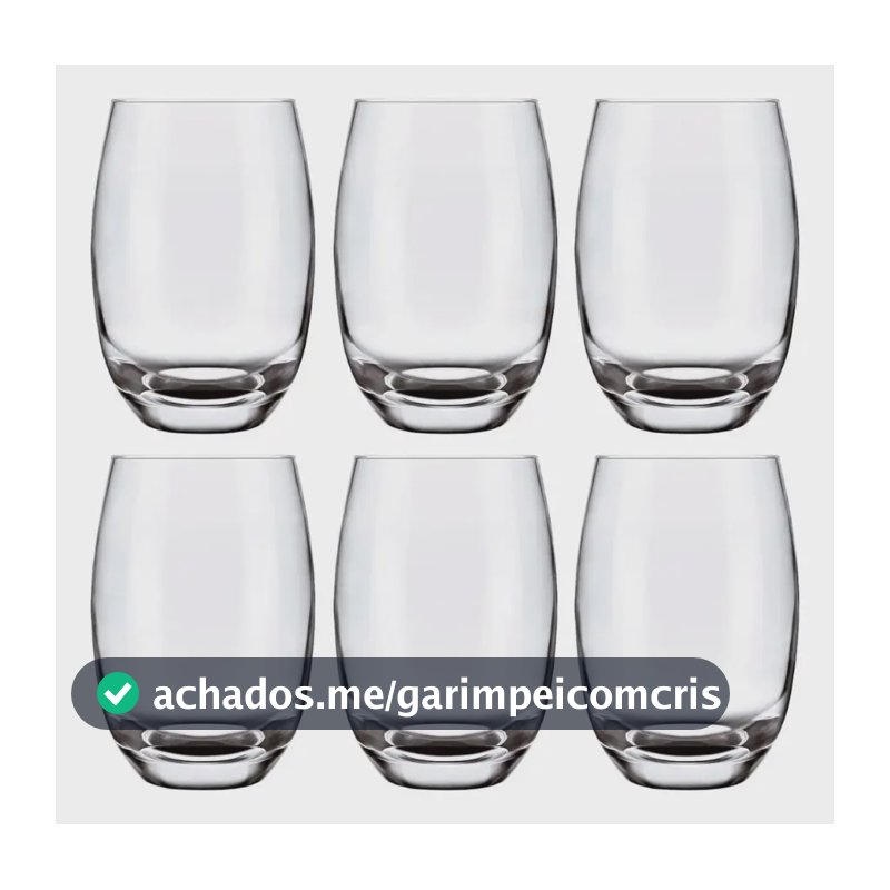 Jogo de Copos SM 6 peças Aruba 475ml 3060.51