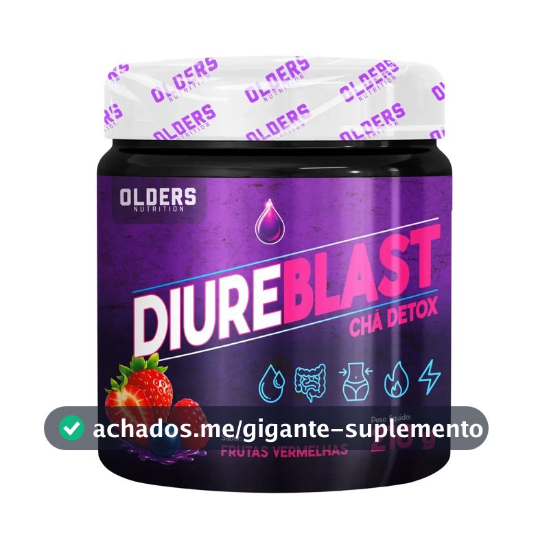 Suplemento Nutricional Older Nutrition Diureblast Pó Sabor Frutas Vermelhas 210g