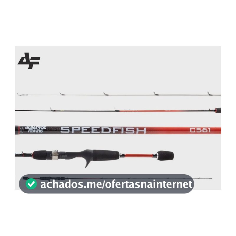 Vara Para Carretilha Speedfish C561 1,68mts 2-6lbs 1 Parte - Albatroz