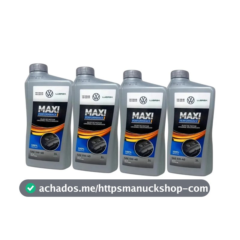 Óleo 5w40 508 509 Maxi Performance 100% Sintético 4 Litros