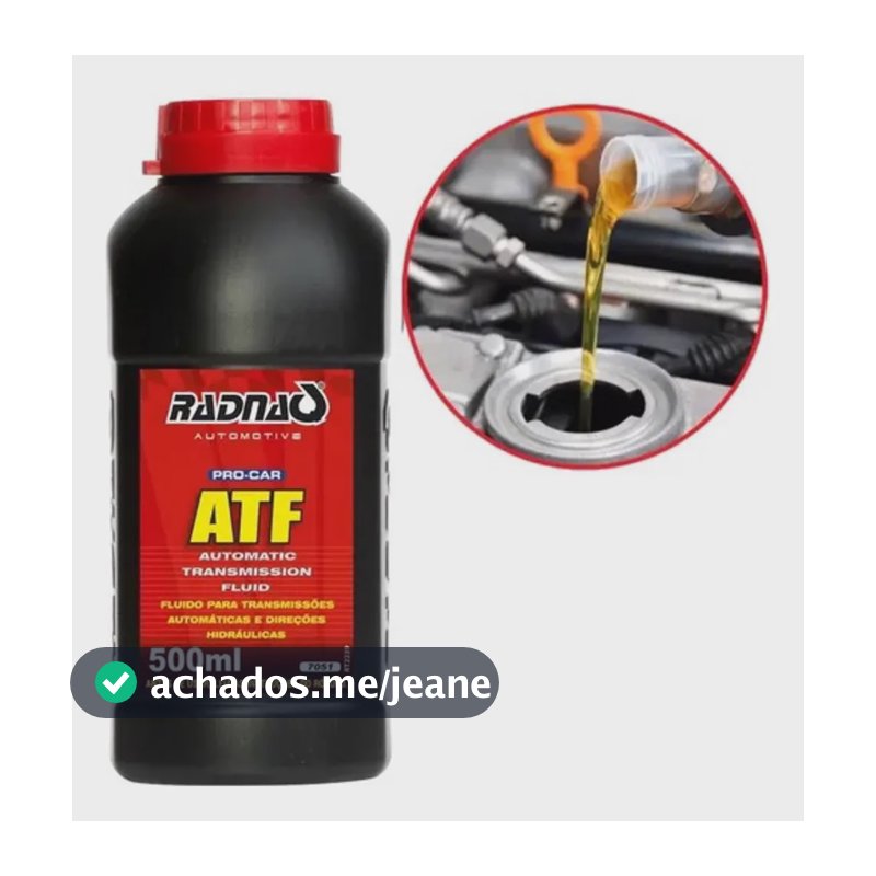 Óleo Fluido Atf Direção Hidráulica Transmissão Automática