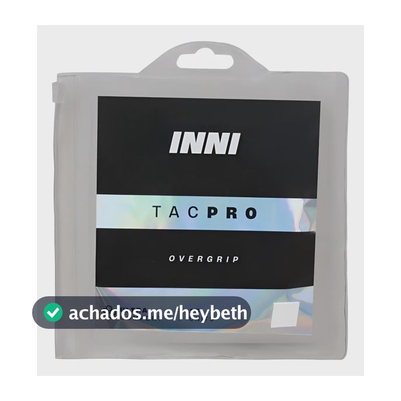 Overgrip Inni Tacpro Branco - 15 Unidades