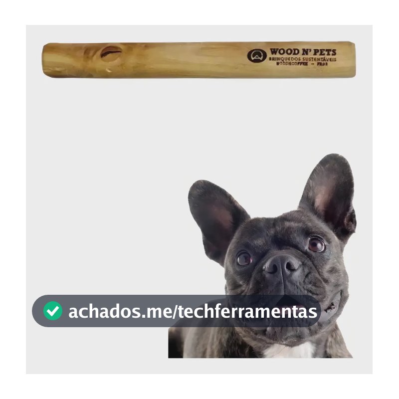 Mordedor P/cães Madeira De Café Wood N' Pets M 20cm