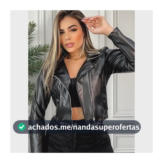 Jaqueta Feminina Courinho Com Zíper Gola Polo