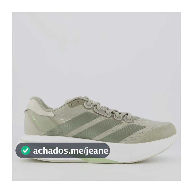 Tênis Verde E Bege adidas Duramo Speed 2 Feminino Bege - 36,0 Br