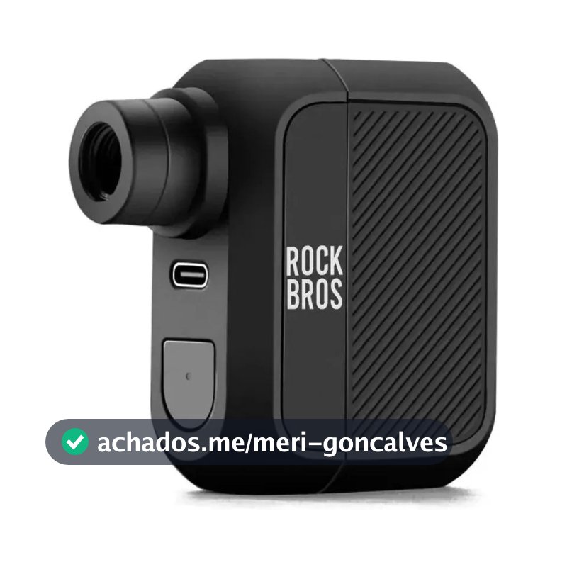 Rockbros Mini Electric Pump, 100psi, Usb-c, Presta/schrader