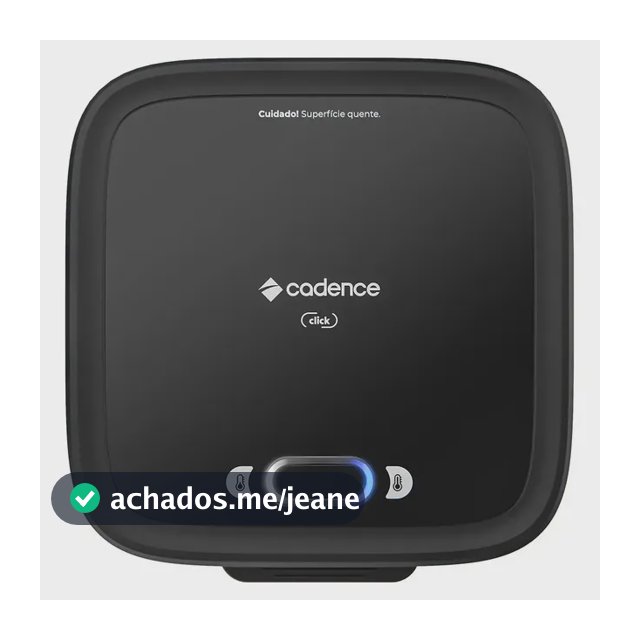 Grill Sanduicheira Cadence SAN400 Elétrica Chapa Misteira Tostex Tostequeira Hambúrguer Click