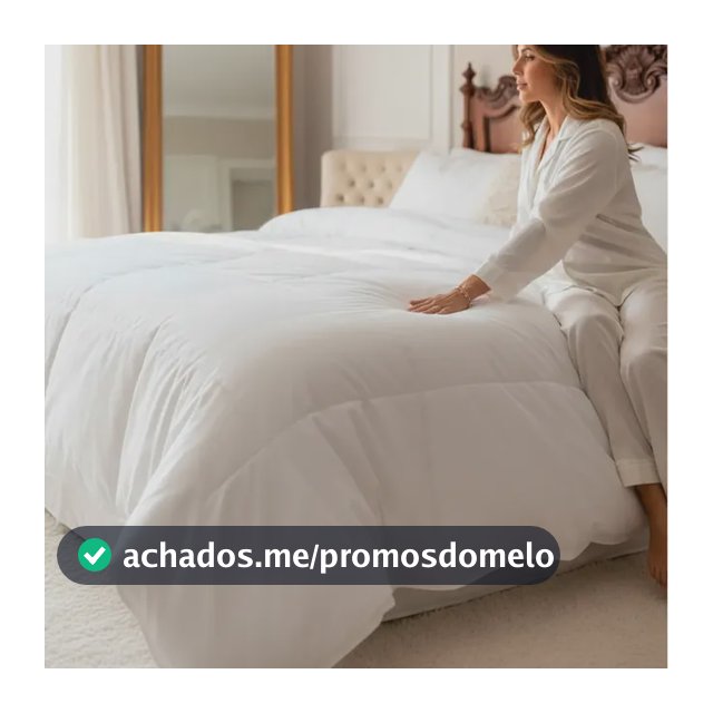 Edredom Queen 1000 Fios Acetinado 100% Algodão Egípcio
