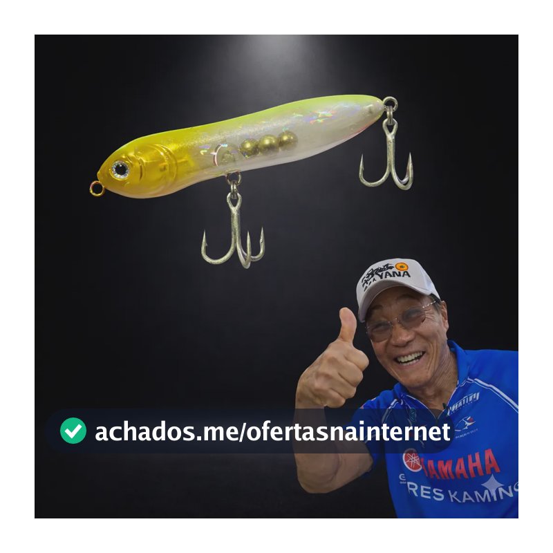 Isca Nelson Nakamura Zig Zarinha 90 Holográfica Lançamento 530 8,1 A 10cm