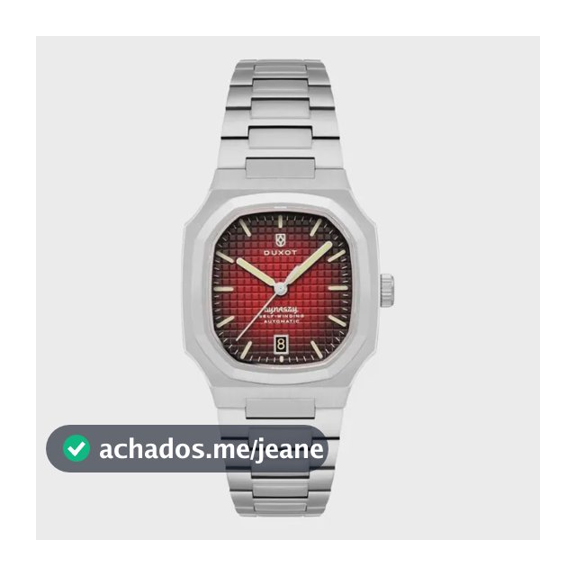 Relógio Masculino Duxot Colmar Automatic Burgundy