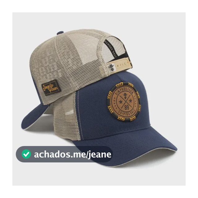 Boné Trucker Country Simprão Caipira Raiz Aba Curva