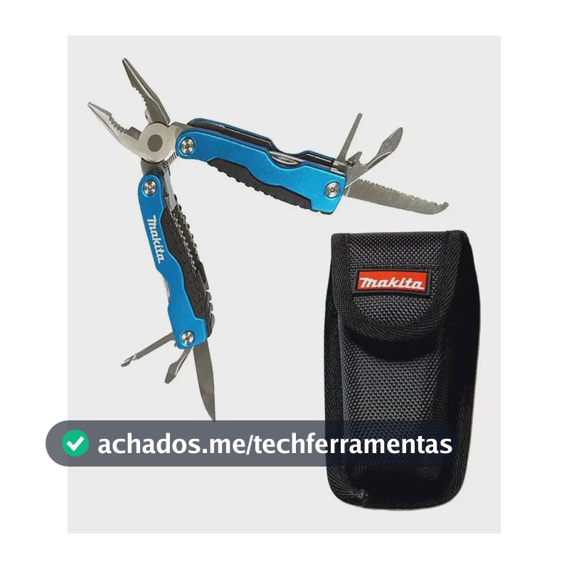 Alicate Canivete Multiuso Com Estojo Pgc-120040 Makita