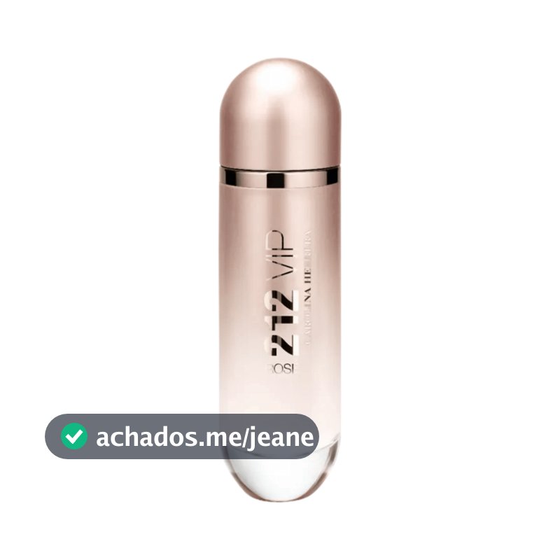Perfume 212 VIP Rosé Carolina Herrera Eau de Parfum 125ml feminino