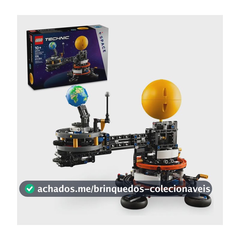 Lego Technic Planeta Terra E Lua Em Órbita 42179 - 526 peças