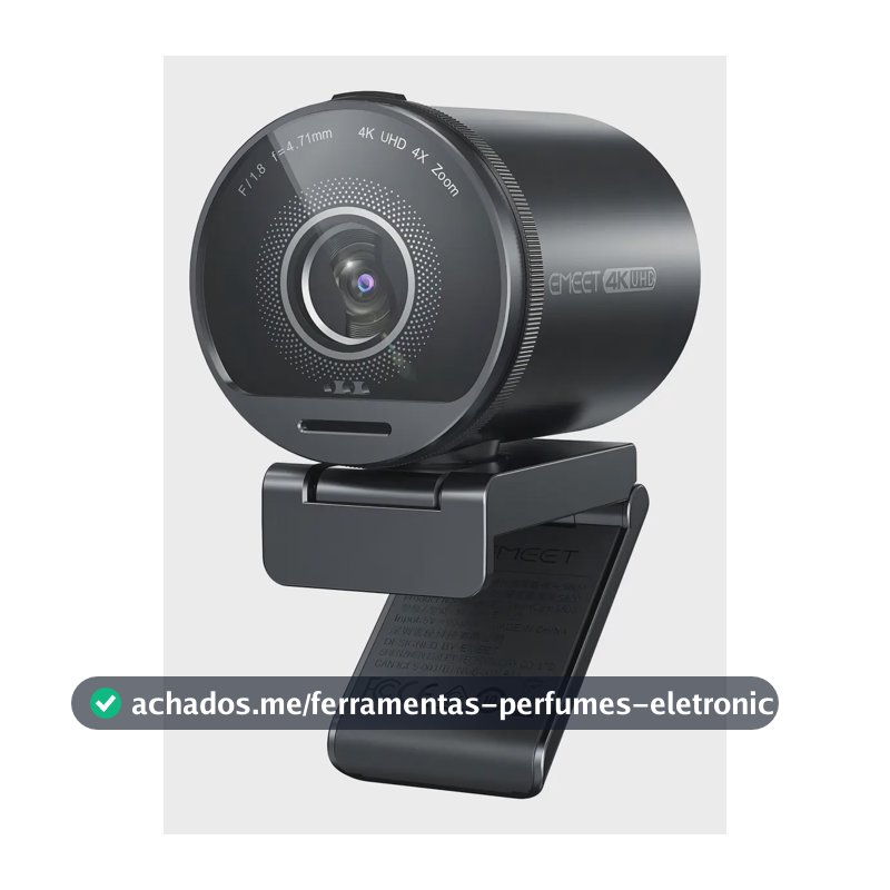 Emeet S800 HDR 4K 30FPS Webcams 1080P 60Fps Camera Para Pc Videoconferencia Con Microfone Para Live