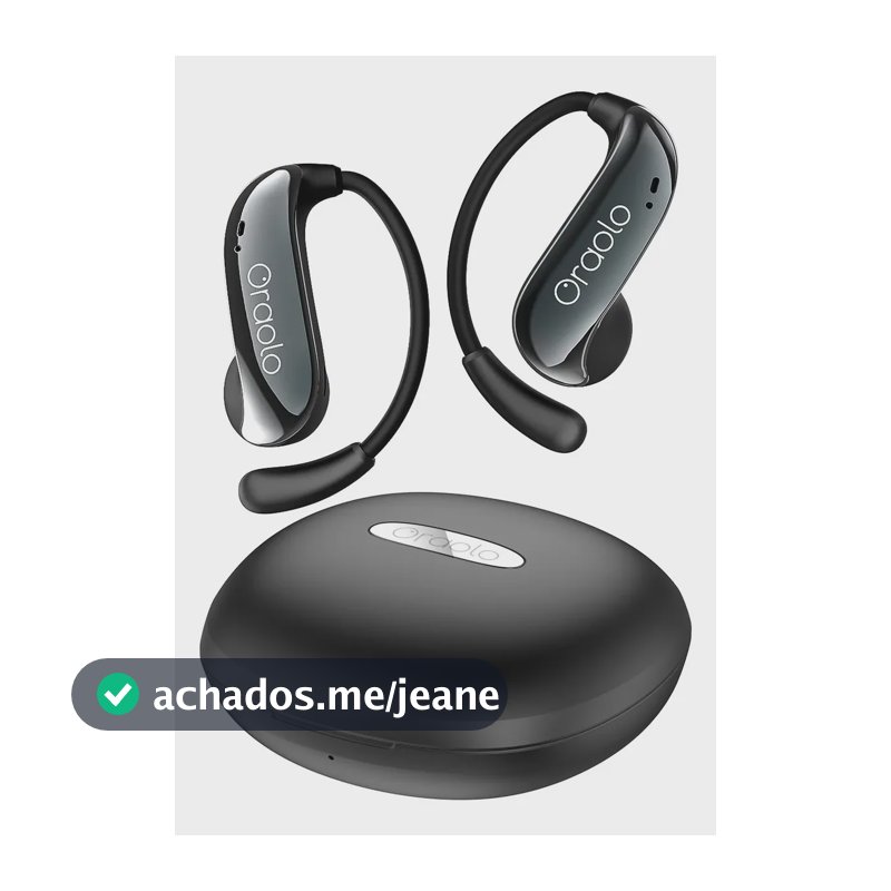 Fone de Ouvido Oraolo Sem Fio Bluetooth 6.0 com Microfone HD, IPX7