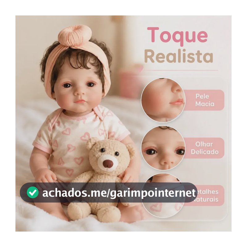Boneca Bebê Reborn Menina Silicone Sólido Laváve Valentina45