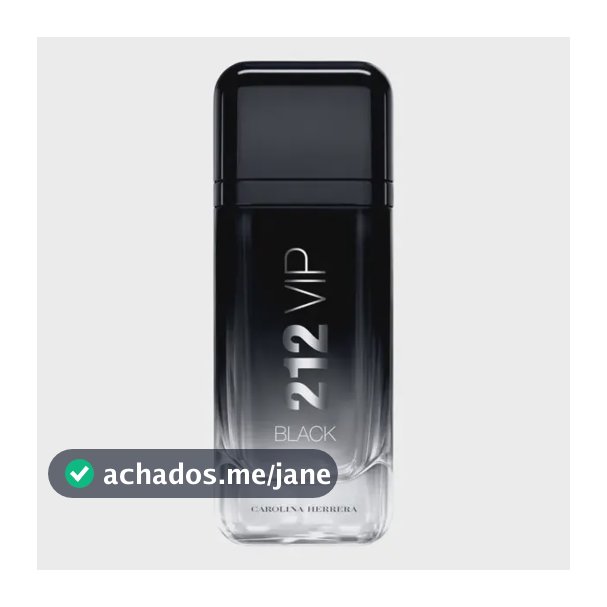 Perfume Carolina Herrera 212 VIP Black Eau de Parfum 200 ml masculino