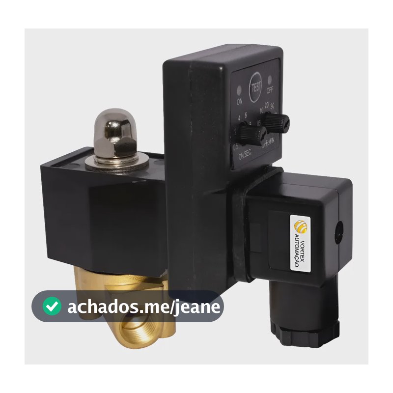 Purgador Eletrônico P/ar Comprimido Rosca 1/4 Bsp 220v 10bar
