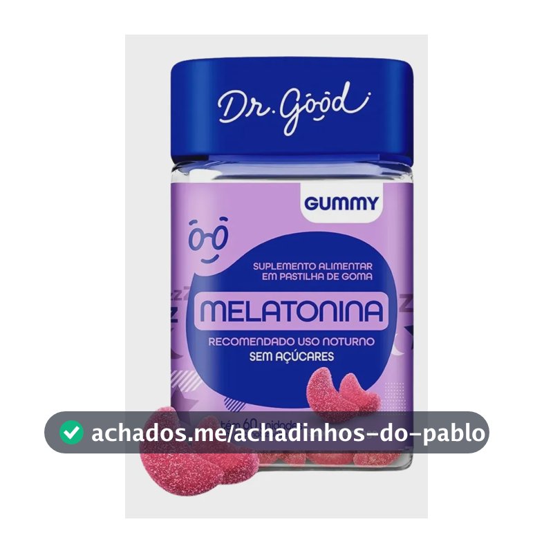 Dr Good Melatonina Fini Melatonina em Gomas