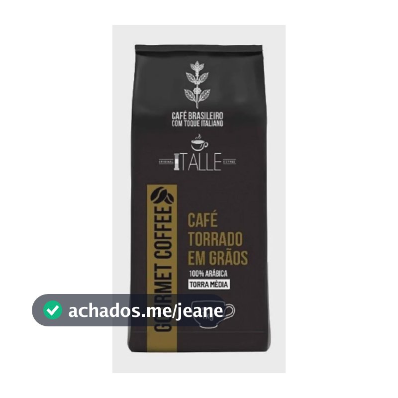 Cafe Graos Torrado Torra Media Arábica Em Grãos 1kg Gourmet