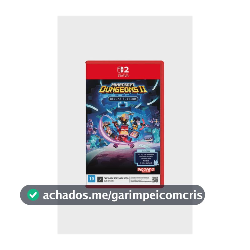 Minecraft Dungeons II Deluxe Edition – Nintendo Switch 2