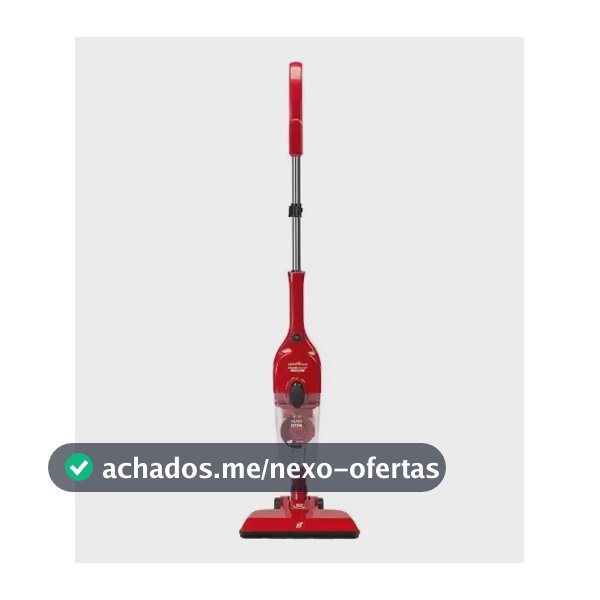 Aspirador De Pó Bas1500v Vertical Ciclone 1400w Britânia Cor Vermelho
