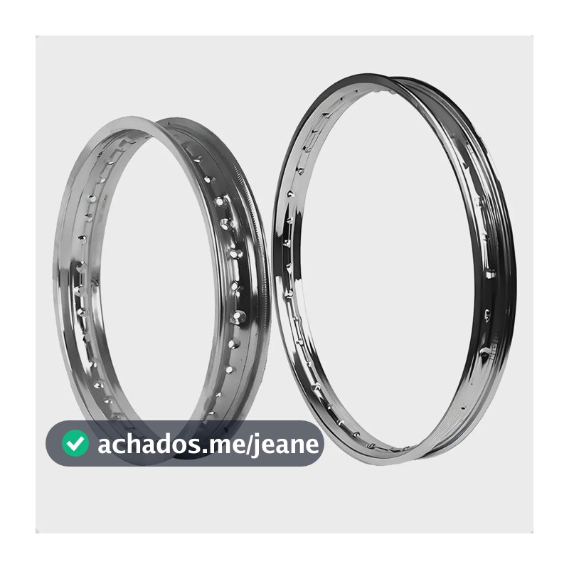 Par Aro Cromado Traseiro Dianteiro Biz 100 110 125 Honda Pop