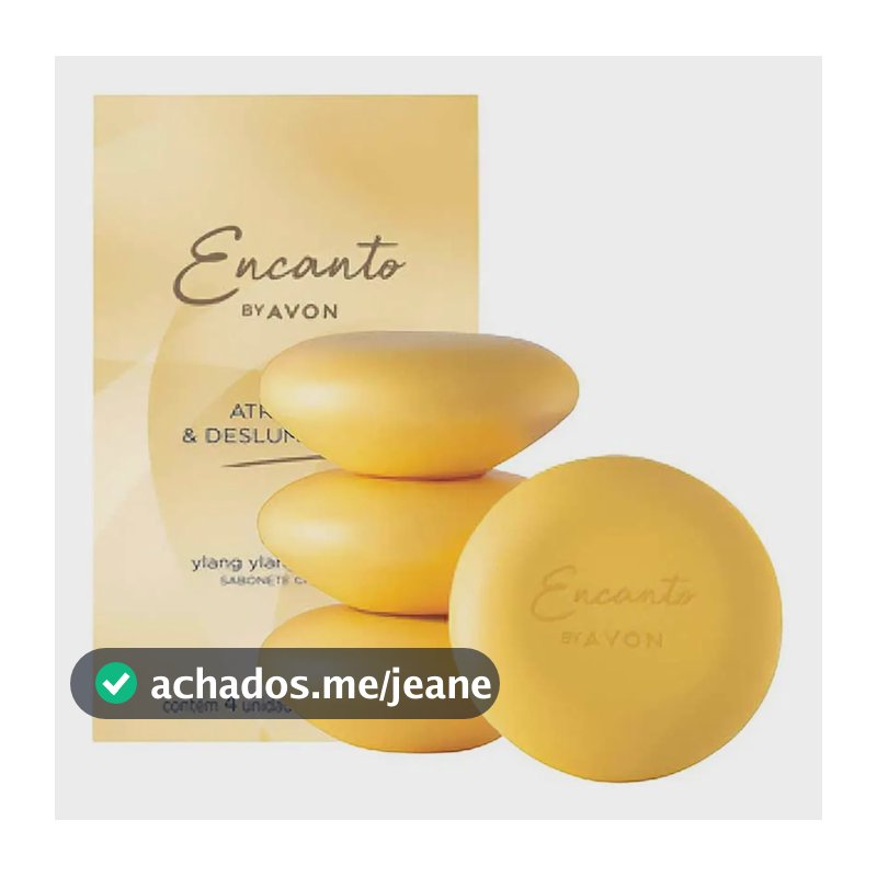 Sabonete Avon Dazzling Attractive 80g Sealing