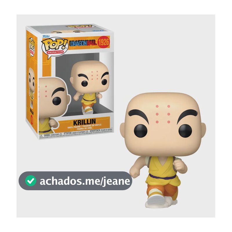 Boneco Funko Pop! Dragon Ball - Krillin