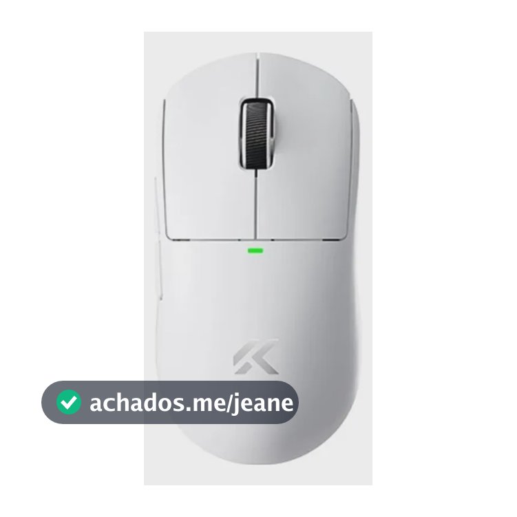 Mouse Gamer Mchose A5 V3 Ultra Sem Fio Paw3395 26k Dpi Branco
