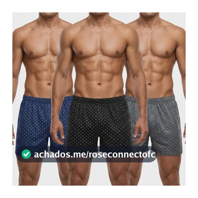 Kit 3 Short De Dormir Cueca Samba Canção Malha Fria Pijama