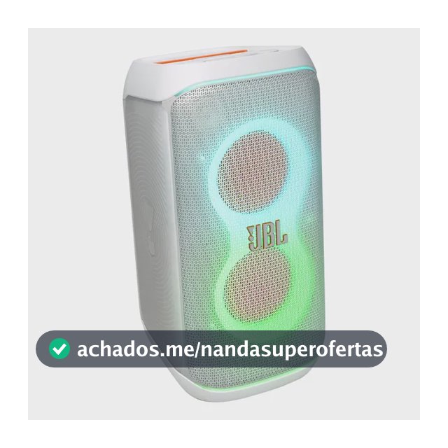 Caixa De Som Bluetooth Jbl Partybox Club 120 Branca