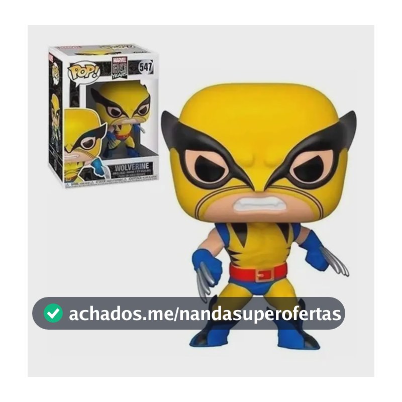 Wolverine #547 X-men Funko Pop! Marvel 80 Years Comics