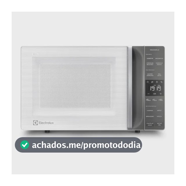 Micro-ondas Electrolux Branco 23L Efficient ME23B