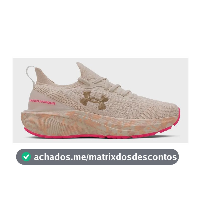 Tênis De Corrida Unissex Quicker 2 Under Armour Salmão 37 Br