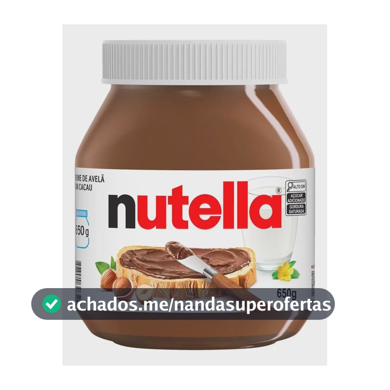 Nutella Original Creme de Avelã com Cacau 650g