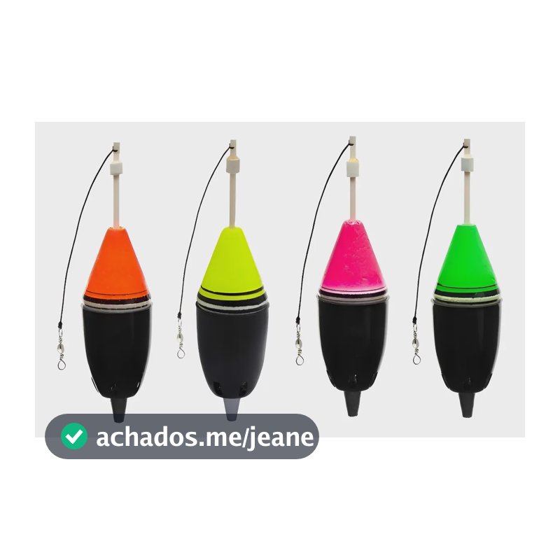 Kit 4 Boias Cevadeira Para Tambas 65gms Pesqueiro Barão N37 Cor Sortido