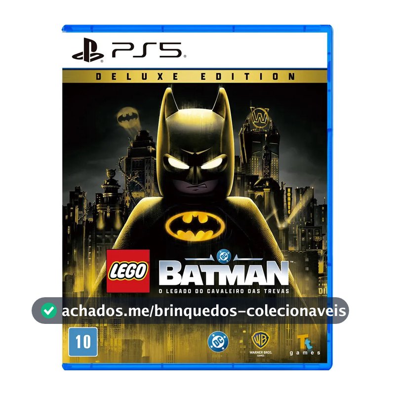 Lego Batman O Legado Cavaleiro Trevas Edição Deluxe Ps5