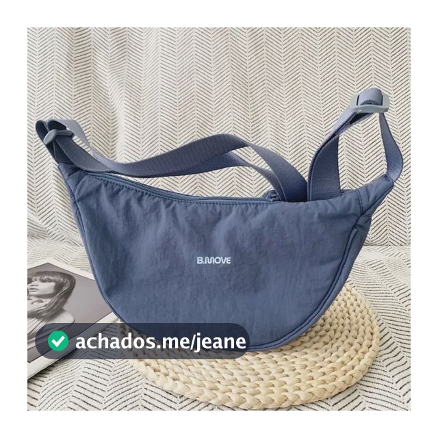 Bolsa Pochete Transversal Nylon Academia Viagem Casual