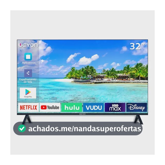 Smart Tv 32'' Led Hd Weyon Tv 60hz 32wdsnbx 100/240v Android