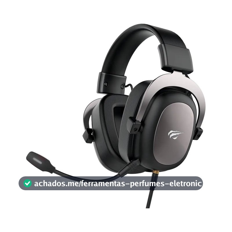 Fone De Ouvido Headset Gamer Havit H2002d P3 Para PS3/PS4/PS5/XBOX/PC Cor Preto